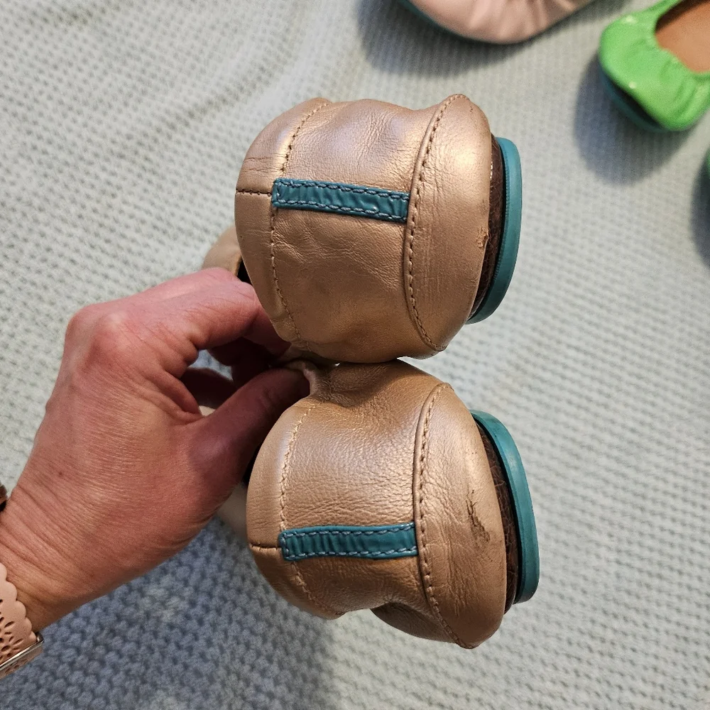 Tieks Champagne Sz 7 - Picture 2 of 8